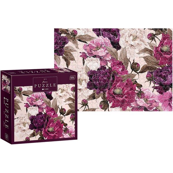 Interdruk Puzzle 500El Blumen 1 Interprint-image