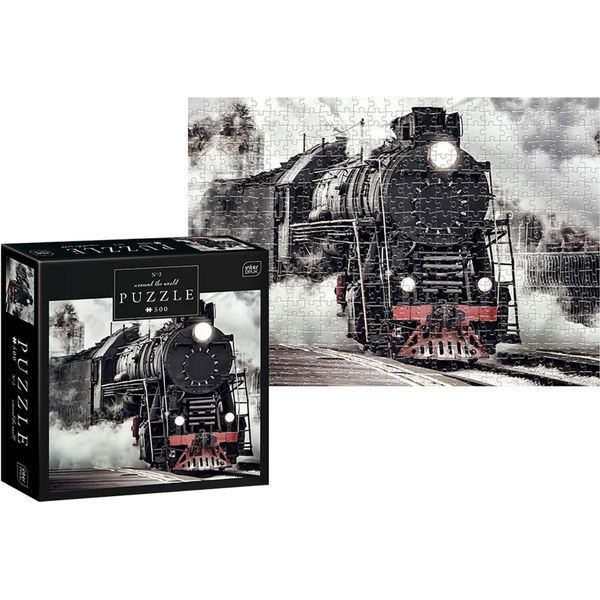 Puzzle Interdruk 500 Pezzi Il Giro Del Mondo 3-image
