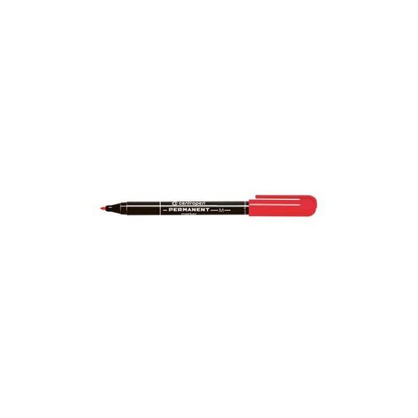 Centropen, Pennarello 2846, Rosso, 10 Pezzi, 1 Mm, A Base Di Alcol, Prezzo Al Pezzo-image