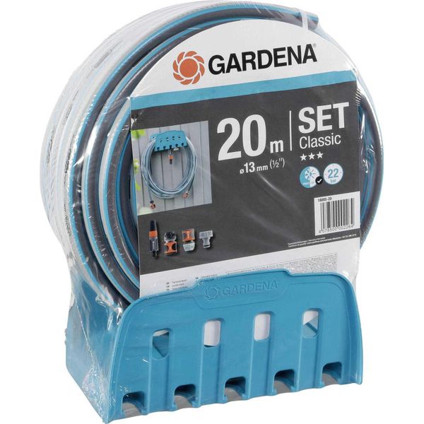 Gardena 18005-20 Gardena Wandschlauchhalter Mit Classic Schlauch 20 M-image