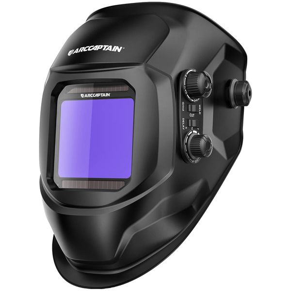 Casco Per Saldatura, Funzione Di Oscuramento Automatico, Lente A Colori, Design Leggero , HSH-G999-image