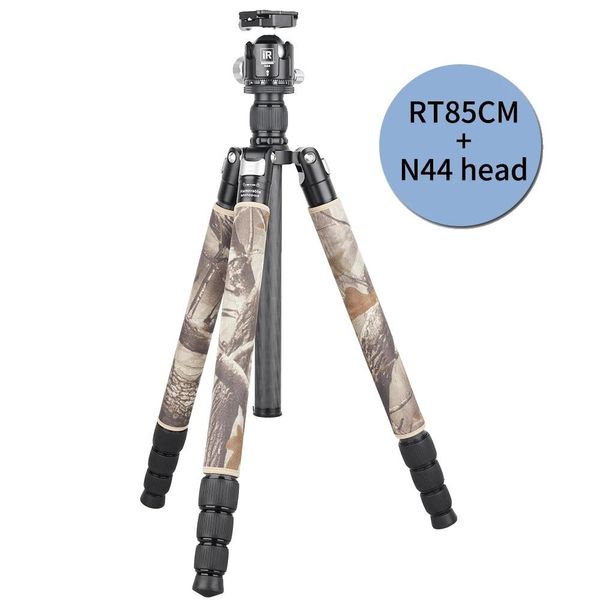 Treppiede Professionale In Fibra Di Carbonio, Elevata Capacità Di Carico Di 25 Kg, Altezza Regolabile Di 184 Cm, RT85CM Con Testa N44-image