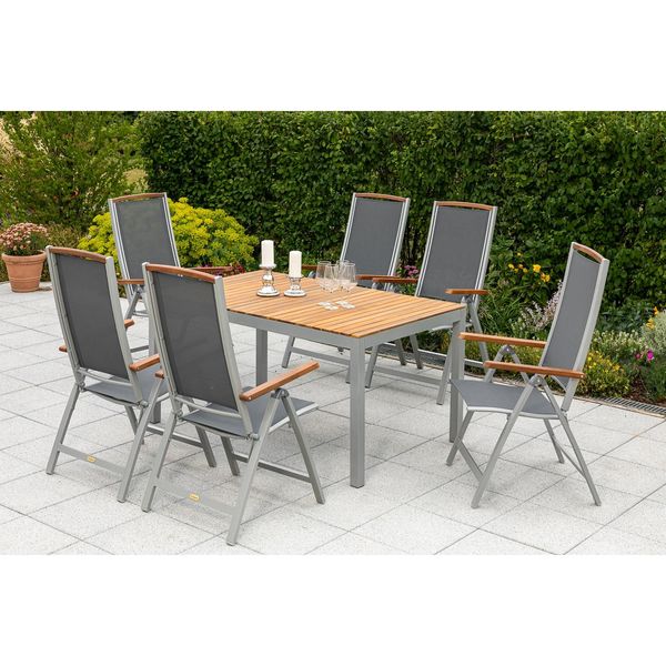 Merxx Siena Set 7Tlg. Tisch 150X90 Cm-image