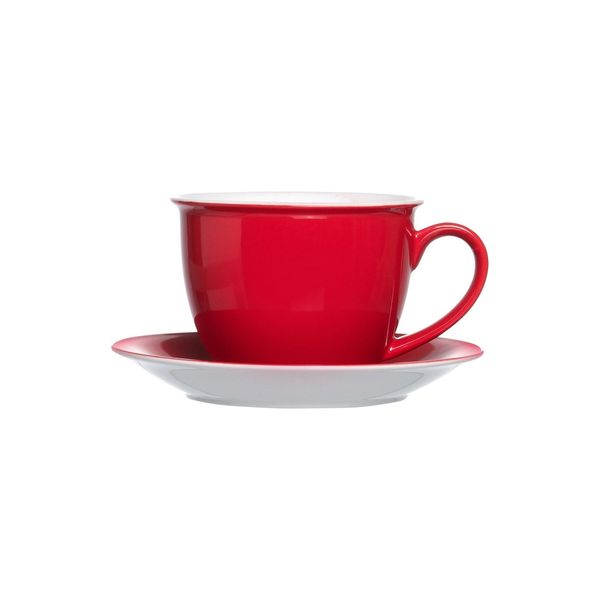 Ritzenhoff & Breker Milchkaffee Tasse Mit Untertasse Doppio 350 Ml-image