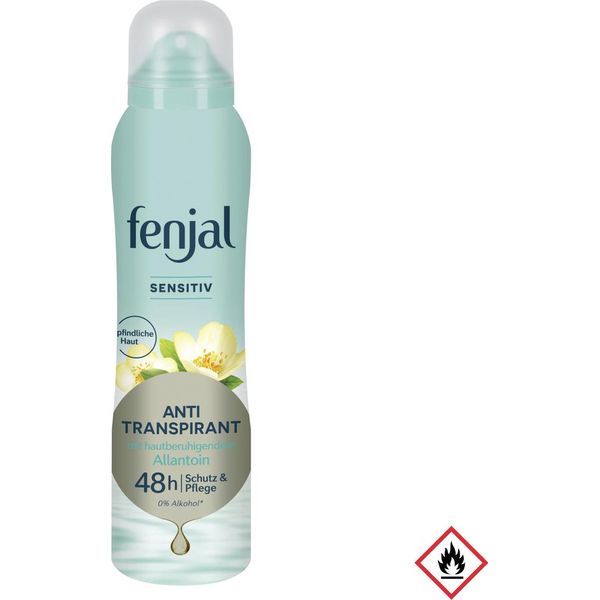Fenjal Spray Antitraspirante Sensitive 48H Con Allantoina 150Ml-image