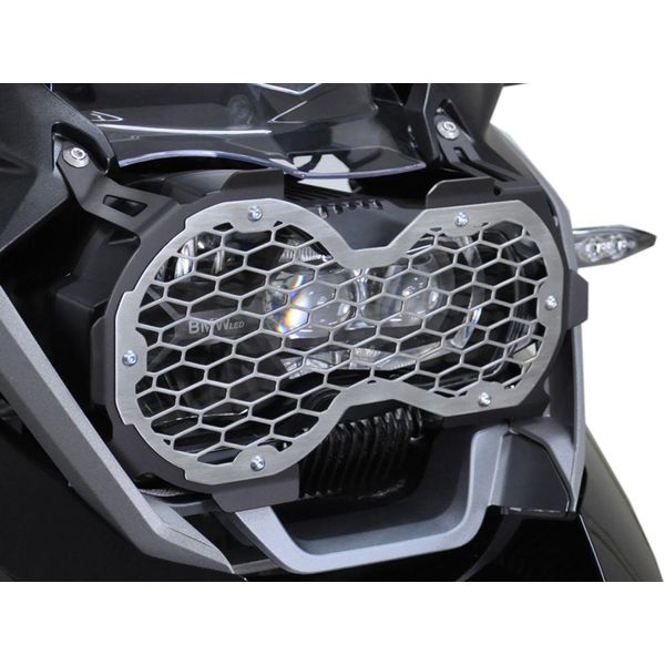 Protezione Faro Zieger Compatibile Con Bmw R 1200 Gs Argento-image