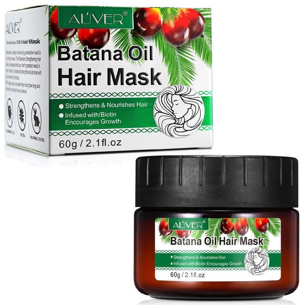 Maschera Per Capelli Aliver Con Olio Di Batana - 60 G-image