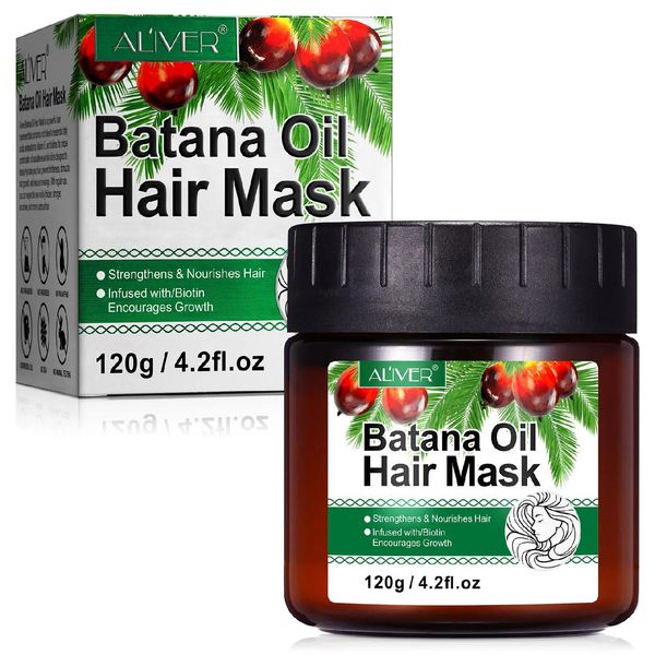 Maschera Per Capelli Aliver Con Olio Di Batana – 120 G-image