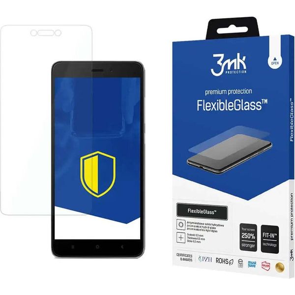 Xiaomi Redmi Note 4 Global - Vetro Flessibile 3Mk-image