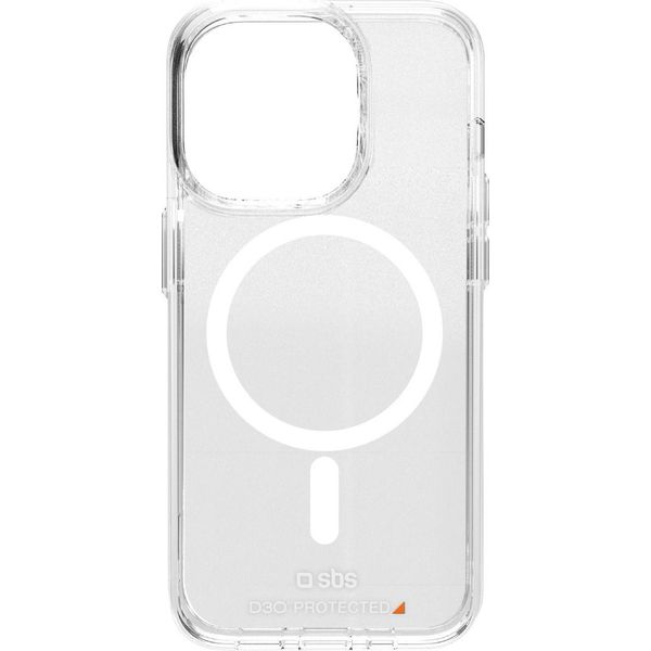 Custodia Sbs D3O Magsafe Per Iphone 15 Pro - Trasparente-image