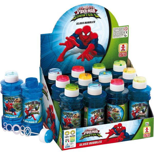 Dulcop Bublifuk Spider-Man 300Ml (Confezione Da 12 Pezzi)-image
