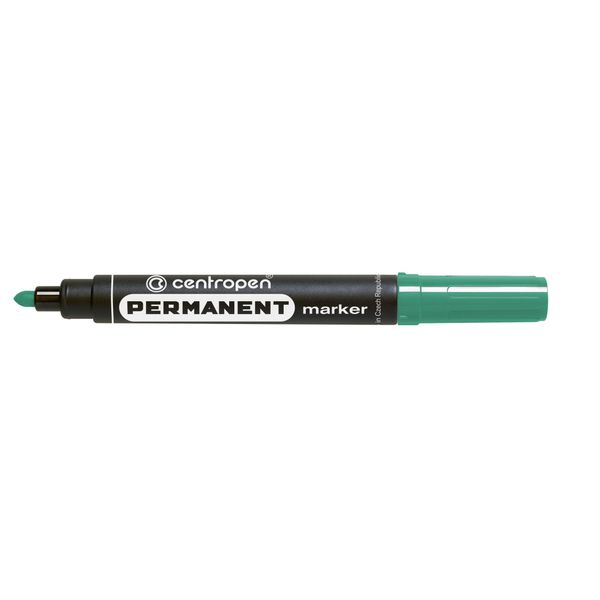 Centropen, Pennarello 8566, Verde, 10 Pezzi, 2,5 Mm, A Base Di Alcol, Prezzo Per 1 Pezzo-image