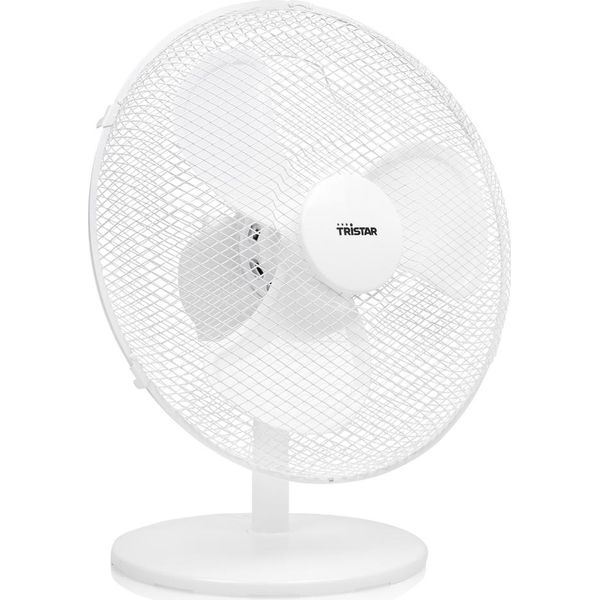 Tristar | Ventilatore Da Tavolo | VE-5727 | Ventilatore Da Tavolo | Bianco | Diametro 30 Cm | Numero Di Velocità 3 | Oscillazione | 40 W | No-image