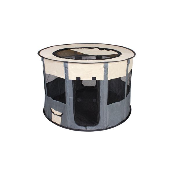 Merco Pet Box Rotondo Per Cani Grigio Confezione Da 1 Pz-image