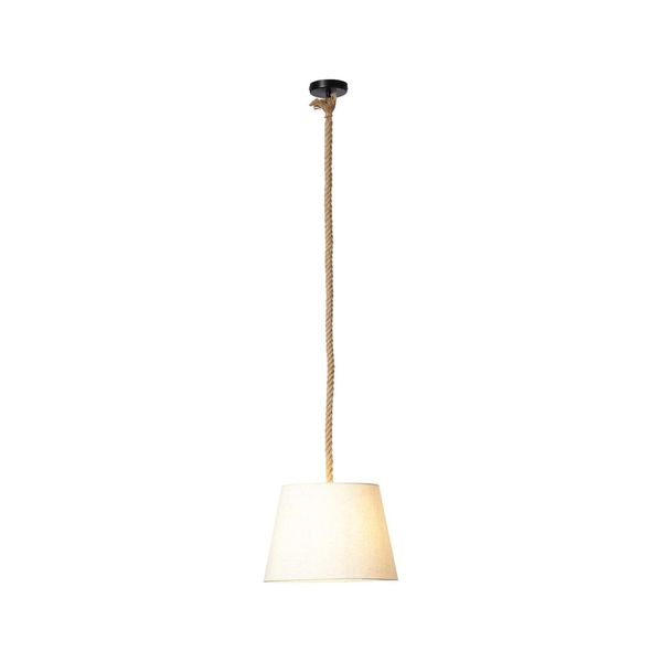 Brilliant Sailor Pendelleuchte 35Cm Natur/Weiß Innenleuchten,Pendelleuchten 1X A60, E27, 40W, Geeignet FüR Normallampen (Nicht Enthalten) FüR Led-Leuchtmittel Geeignet-image