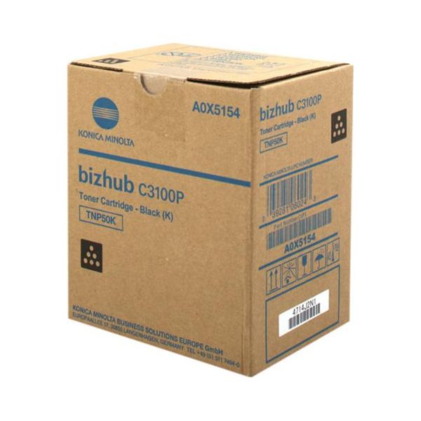 Konica Minolta Minolta TNP-50K - Nero - Originale - Cartuccia Toner-image