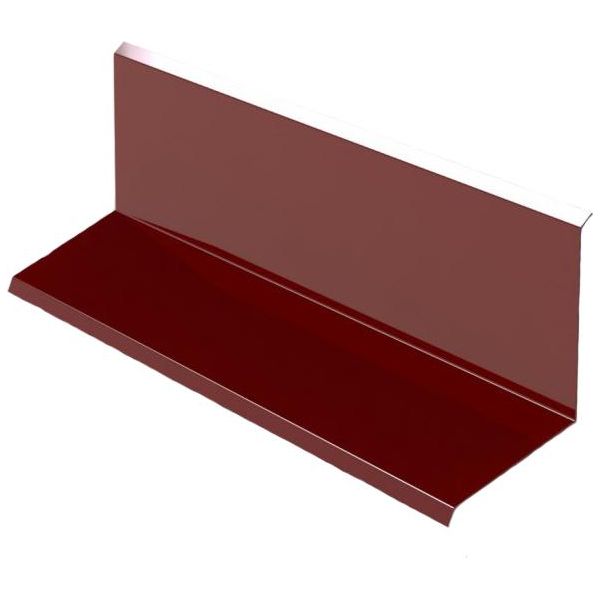 Rivestimento Superiore Rs 250, 2 M, Prefalz Liscio, Rosso Scuro P.10 Ral 3009-image