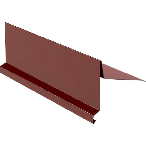Pannello Per Tetto Inclinato RŠ 333, 3 M, Stucco Prefalz, Rosso Scuro P.10 Ral 3009-image