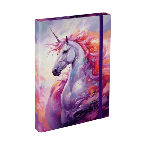 Baagl Schede Per Quaderni Scolastici A4 Unicorn Kingdom-image