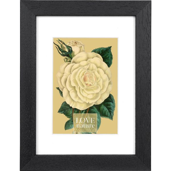 Cornice Goldbuch Rustiq Nero 13X18 Cm Con Passe-Partout 9X13 Cm-image