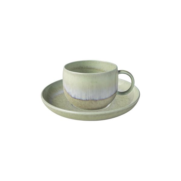 Like. By Villeroy & Boch Kaffeetasse Mit Untertasse Perlemor Alga 190 Ml-image