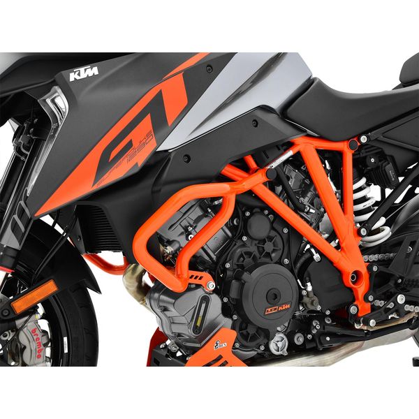Barra Antiurto Zieger Compatibile Con Ktm 1290 Super Duke Gt Arancione-image