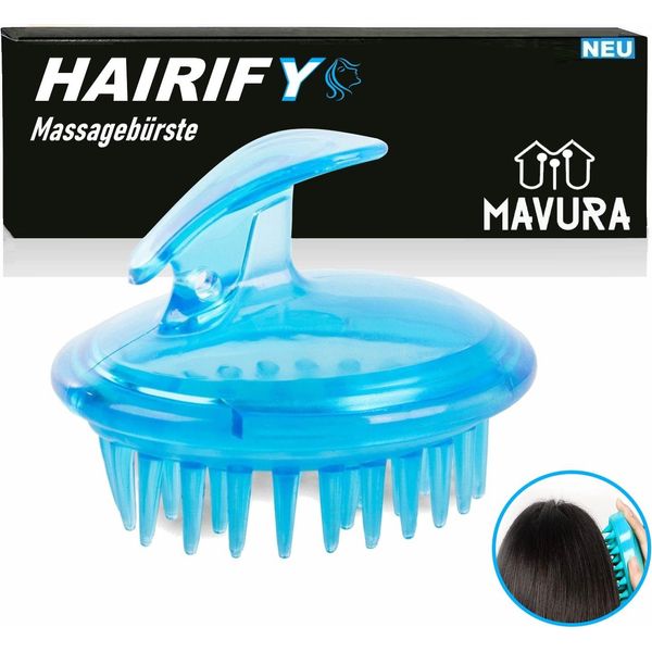 Hairify Spazzola Shampoo Premium In Silicone Testa Massaggio Cuoio Capelluto-image