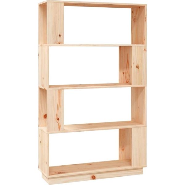 Syfax™ Libreria/Divisorio 80X25X132 Cm In Legno Massello Di Pino-image