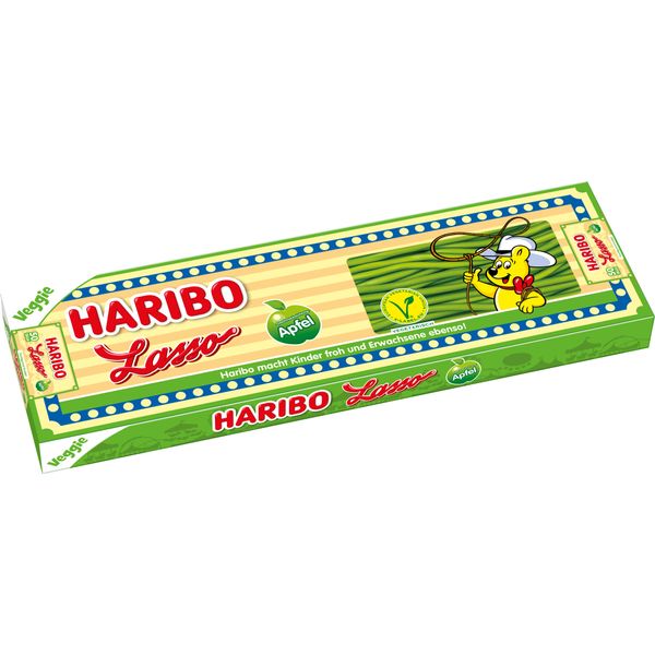 Haribo Lasso Mela Vegetariana Al Gusto Di Mela Con Ripieno Di Dolciumi 3500G-image