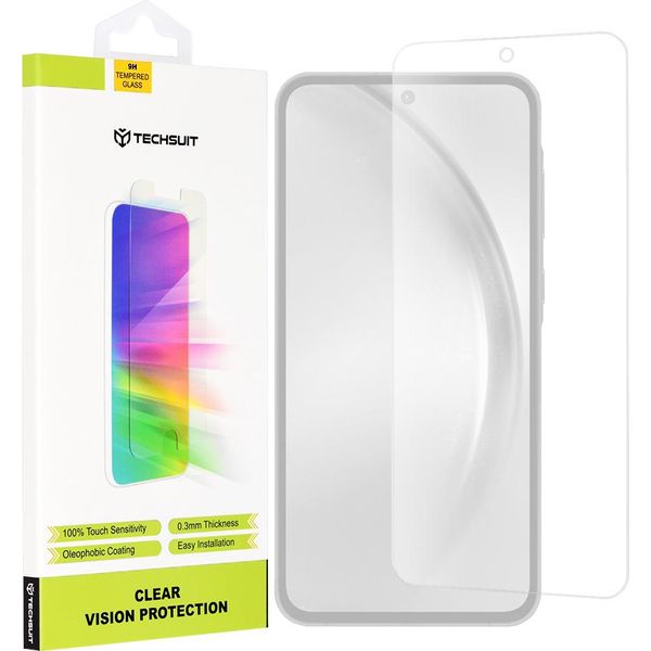 Techsuit Vetro Protettivo 9H Per Samsung Galaxy A55 - Trasparente KP30046-image