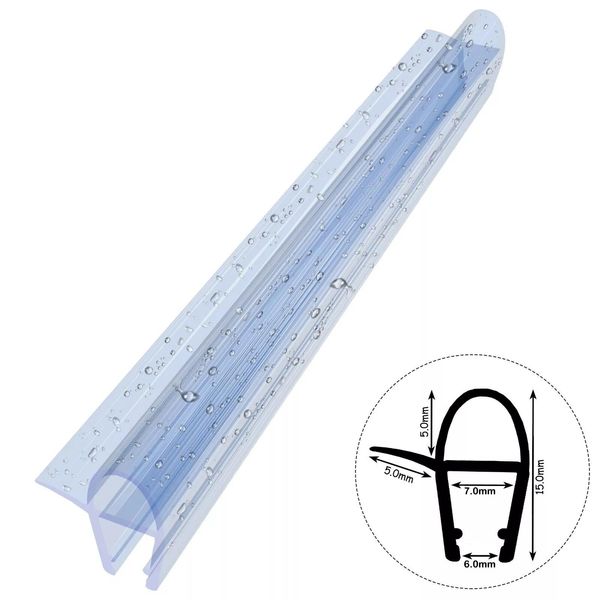 Guarnizione Doccia D10 6-7Mm 160Cm Guarnizione Porta Doccia Guarnizione Di Ricambio Per Box Doccia-image