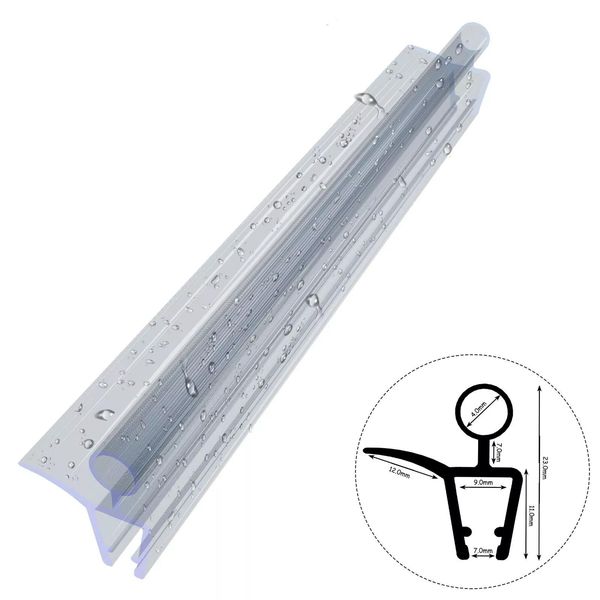 Guarnizione Doccia D24 6-7Mm 50Cm Guarnizione Porta Doccia Guarnizione Di Ricambio Per Box Doccia-image