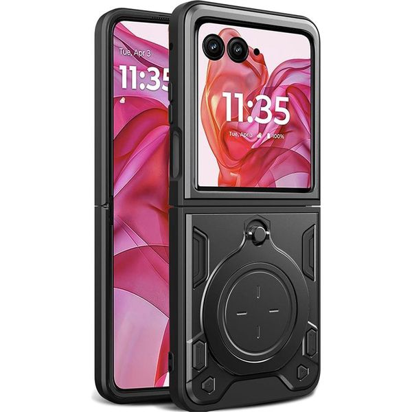 Custodia Protettiva Techsuit Camguard Per Motorola Razr 50 Ultra - Nero KP33189-image