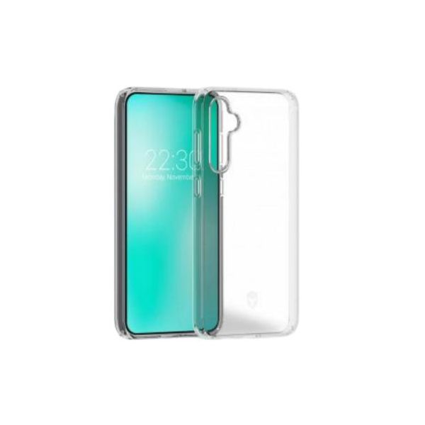 Custodia Force, Cover Per Galaxy A25 Sistema Feel Rinforzato Inserti Tryax 3D, Trasparente-image
