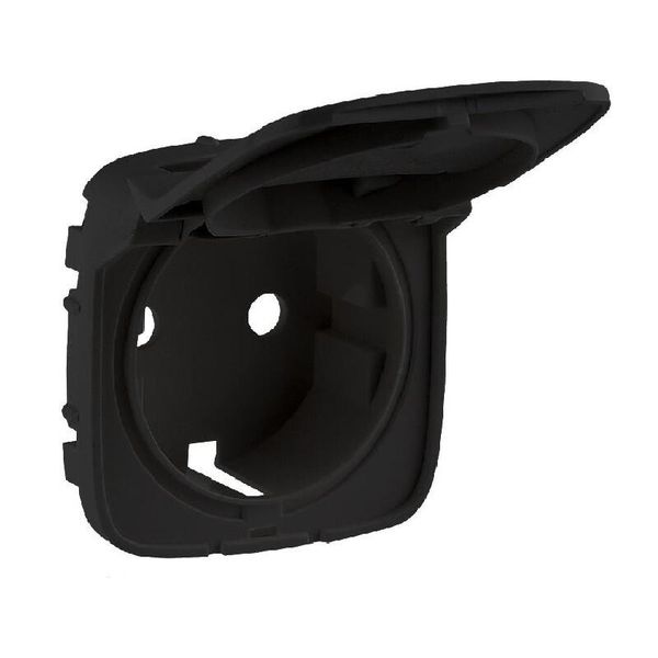 Pannello Frontale In Stucco Con Copertura Valena Allure Legrand - Nero-image