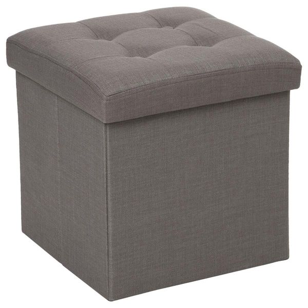 Klappbarer Sitzsack "Lysandre"" Grigio - Atmosphera Interior Designer"-image
