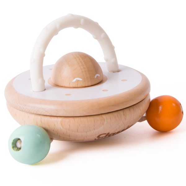 Sonaglio In Legno Classic World Ufo Astronave-image