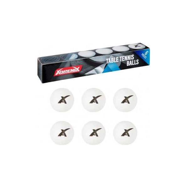 Palline Da Tennis Da Tavolo/Ping Pong 6Pcs Plastica Bianca 4Cm-image