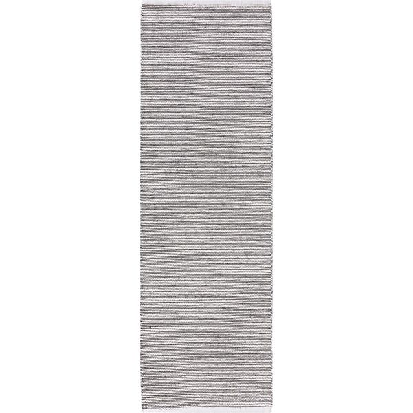 Tappeto Interiyou In Cotone Riga Beige/Nero 70X200 Cm-image