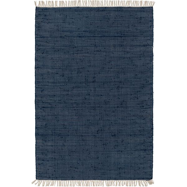 Tappeto Interiyou In Cotone Toledo Blu Scuro 60X100 Cm-image