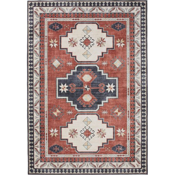 Interiyou Tappeto Lavabile Gent Multicolore/Blu 200X300 Cm-image