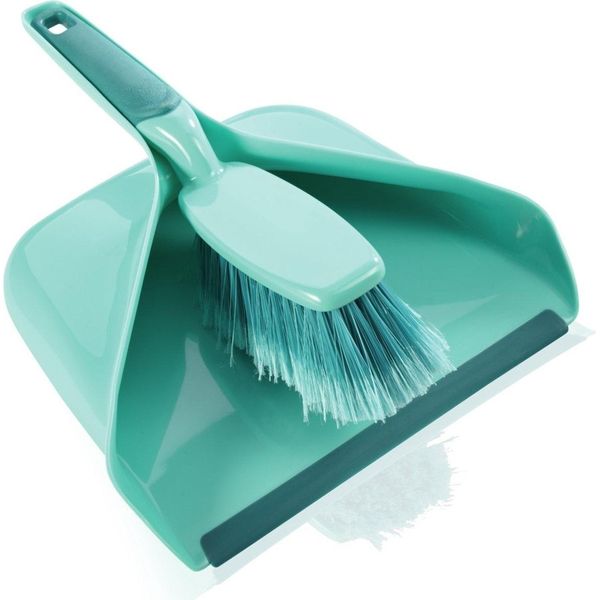 Leifheit 41410 Set Per Spazzare In Plastica Turchese Largo 26,5 Cm-image