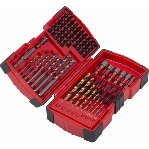 Set Di Punte Per Legno/Metallo Kreator 82U Rosso Rosso Taglia Unica-image