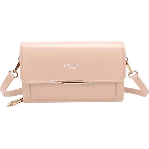 Gallantry, Borsa A Tracolla Da Donna In Ecopelle, Rosa-image