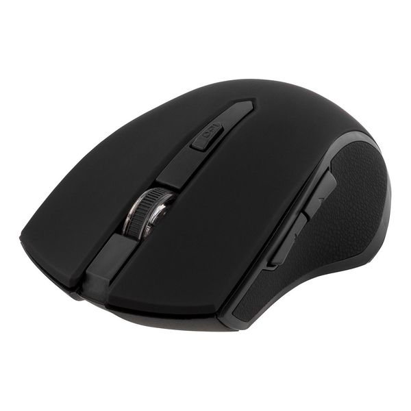 Mouse Ottico Wireless Deltaco Con 5 Pulsanti - Nero-image