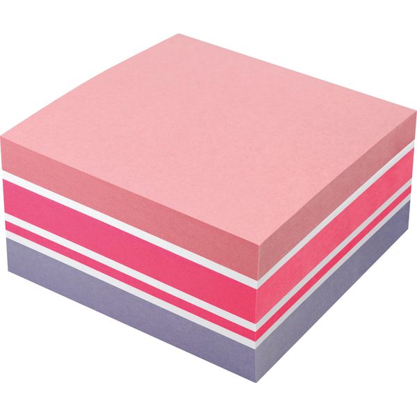 Cubi Per Note Adesive Soennecken 5809 75X75Mm 400 Fogli Ro/Ws/Pi/Vi-image