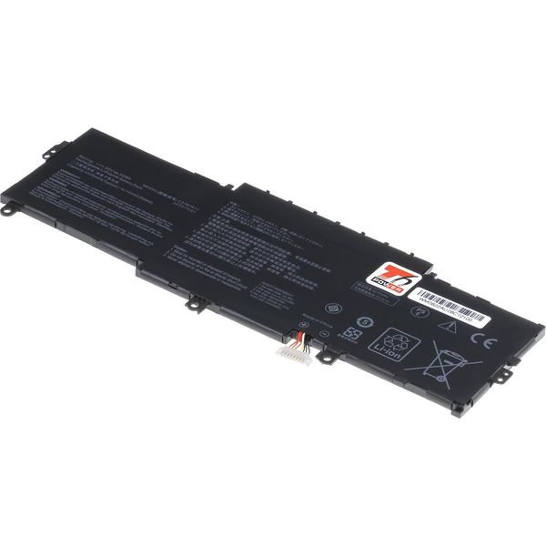 Batteria T6 Power Per Asus Zenbook 14 UX433FN, Li-Poly, 11,55 V, 4335 Mah (50 Wh), Nero-image