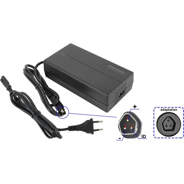 Caricabatterie Elettrico Adattatore 48V 2A Ac Per Fischer Montis 2206, Anno Di Produzione 2022-image