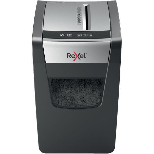 Rexel Momentum X410-SL Distruggi Documenti Triturazione Incrociata Nero, Grigio-image