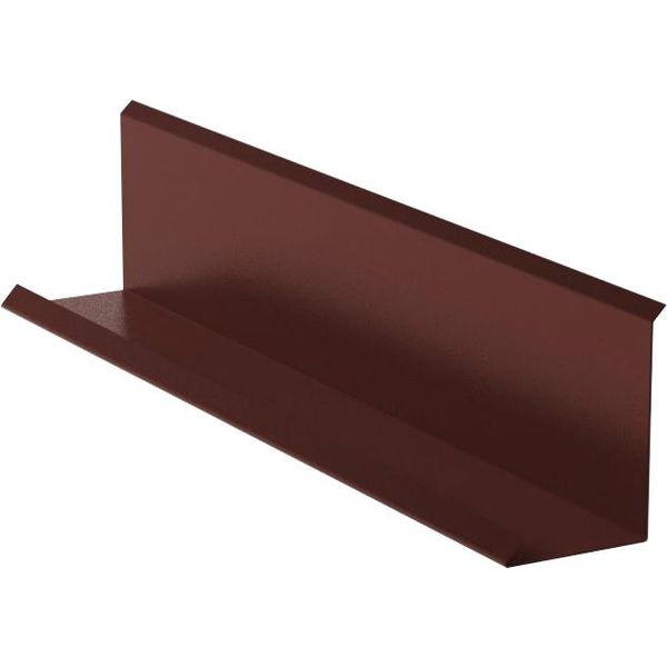 Rivestimento A Parete RŠ 250, 3 M, Alluminio Ceco, Marrone Scuro Ral 8019-image